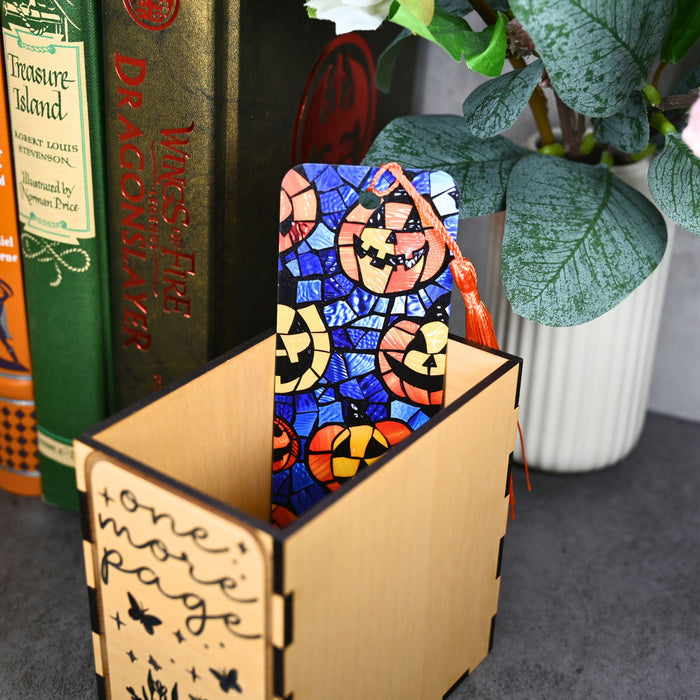 Jack O Lantern Pumpkin Bookmark