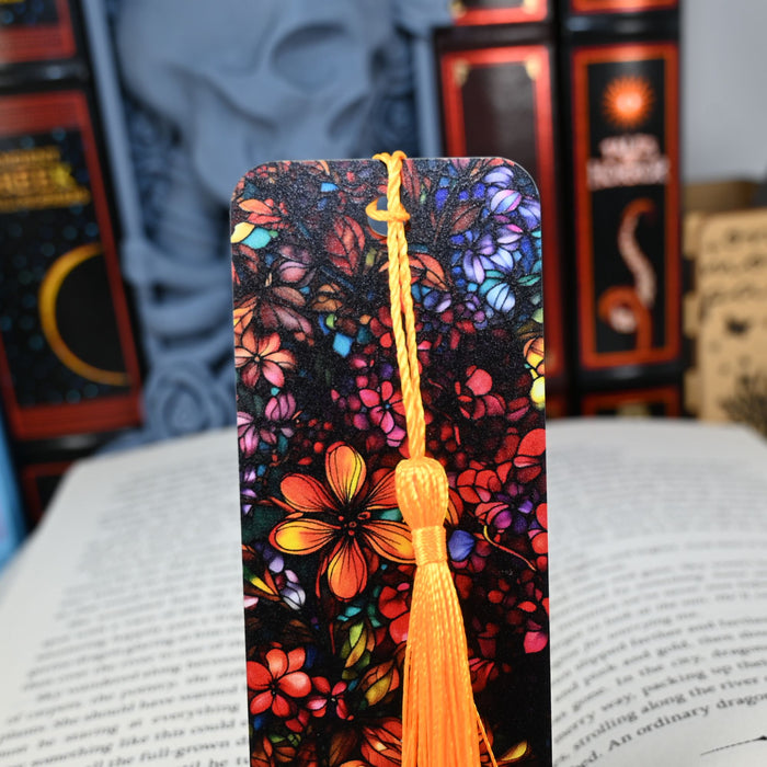 Dense Floral Bookmark