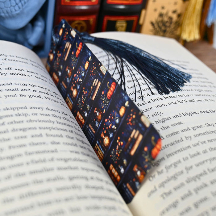 Fall Books Bookmark