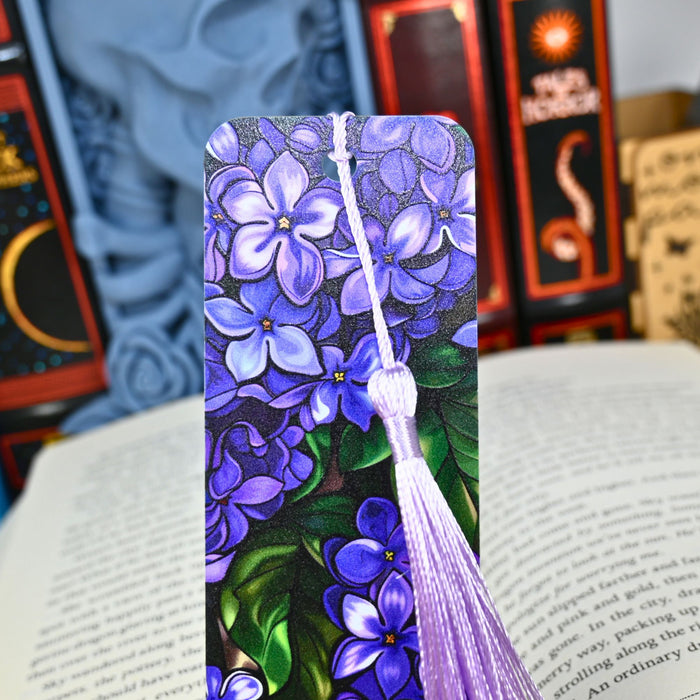 Lilac Flower Bookmark