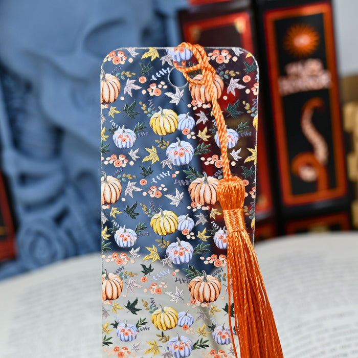 Pumpkin Leaves Bookmark