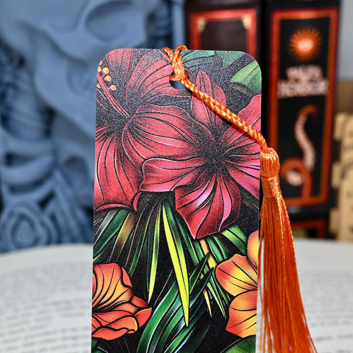 Hibiscus Flower Bookmark