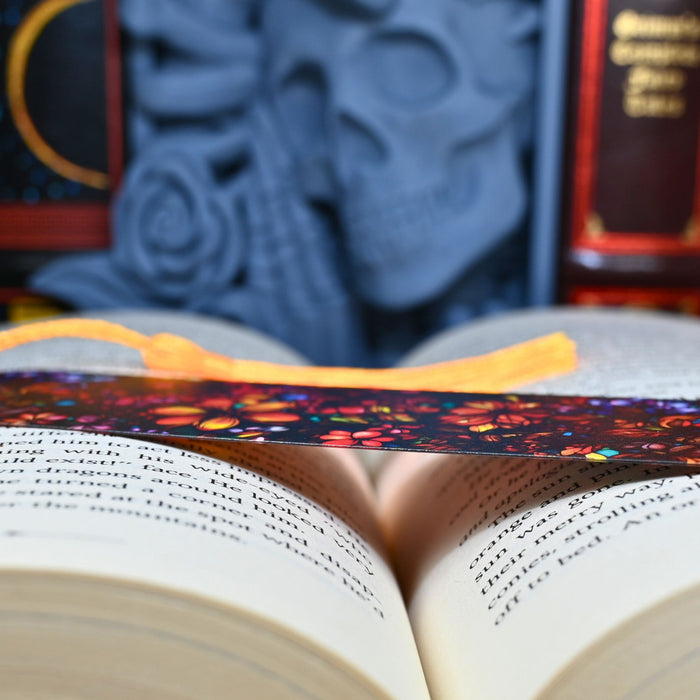 Dense Floral Bookmark