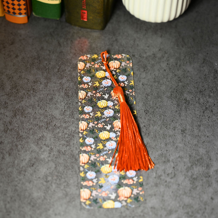 Pumpkin Leaves Bookmark
