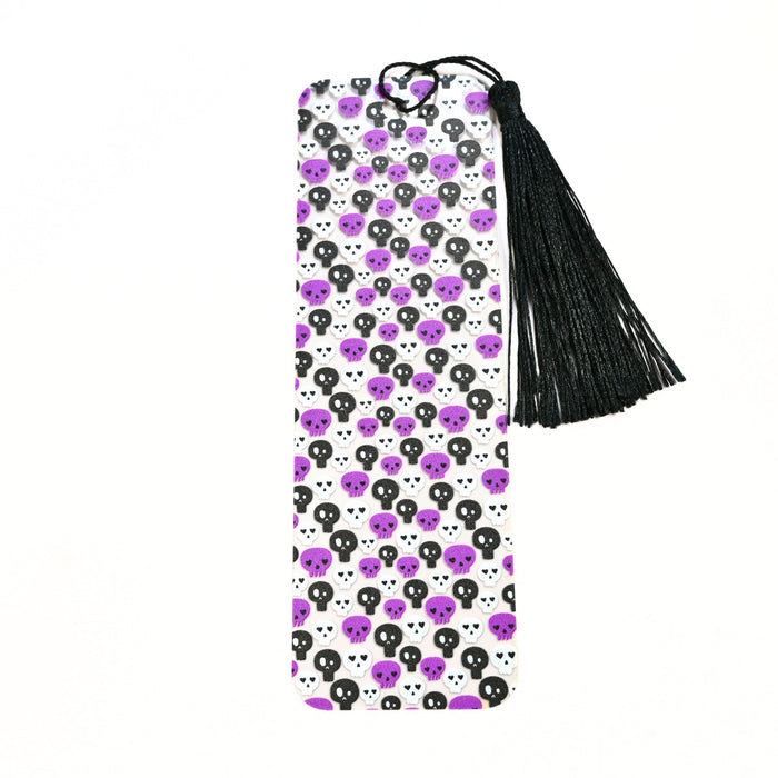 Purple Skulls Bookmark