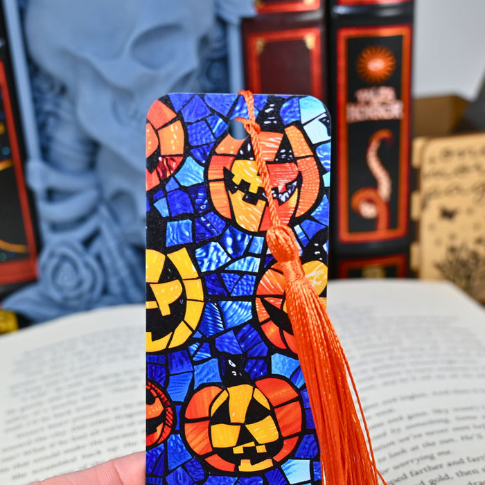 Jack O Lantern Pumpkin Bookmark