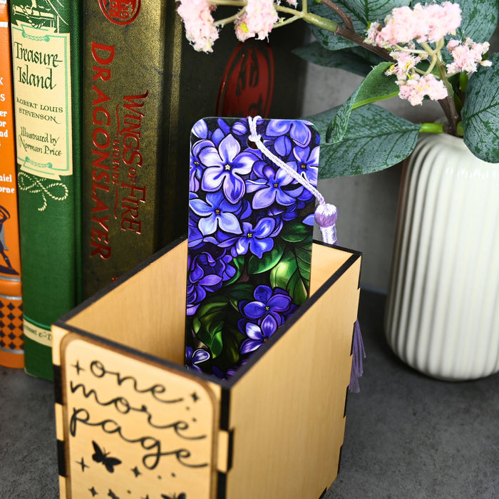 Lilac Flower Bookmark