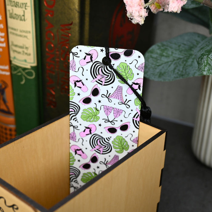 Teenyweeny Goth Bikini Bookmark