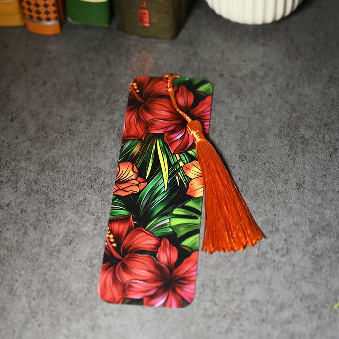 Hibiscus Flower Bookmark