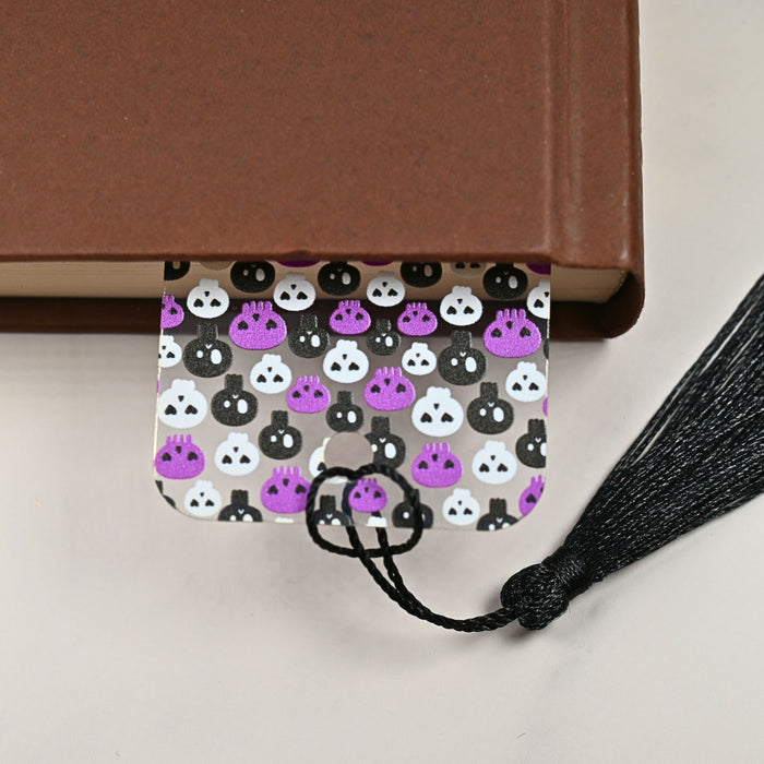 Purple Skulls Bookmark