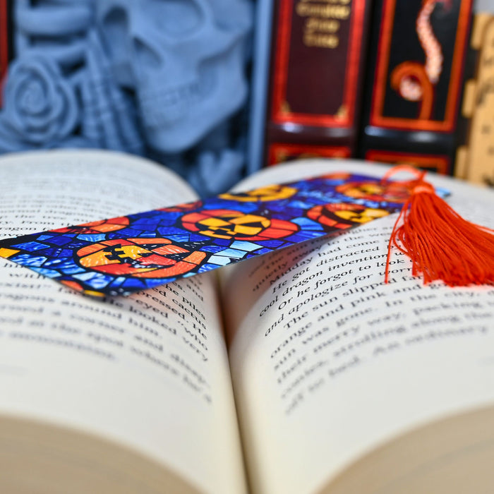 Jack O Lantern Pumpkin Bookmark