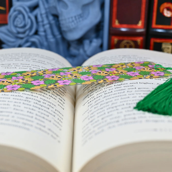 Pineapple Skulls Bookmark