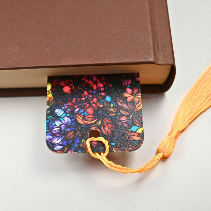 Dense Floral Bookmark