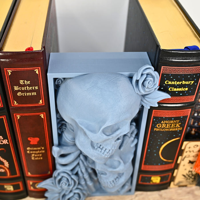 Rose Skull Lovers Book Nook