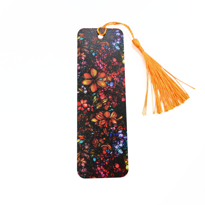 Dense Floral Bookmark