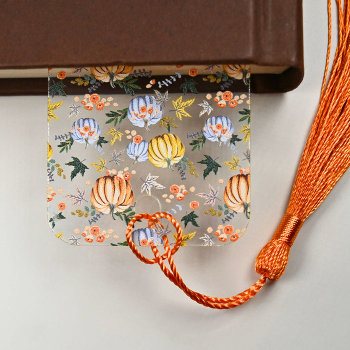 Pumpkin Leaves Bookmark