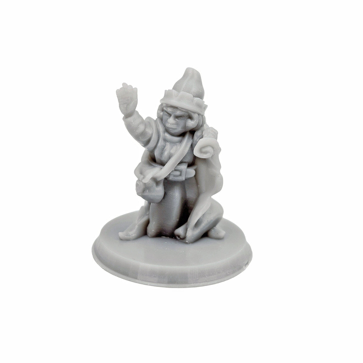 Dnd miniature Child Mage is 3D Printed for tabletop wargaming minis and ...