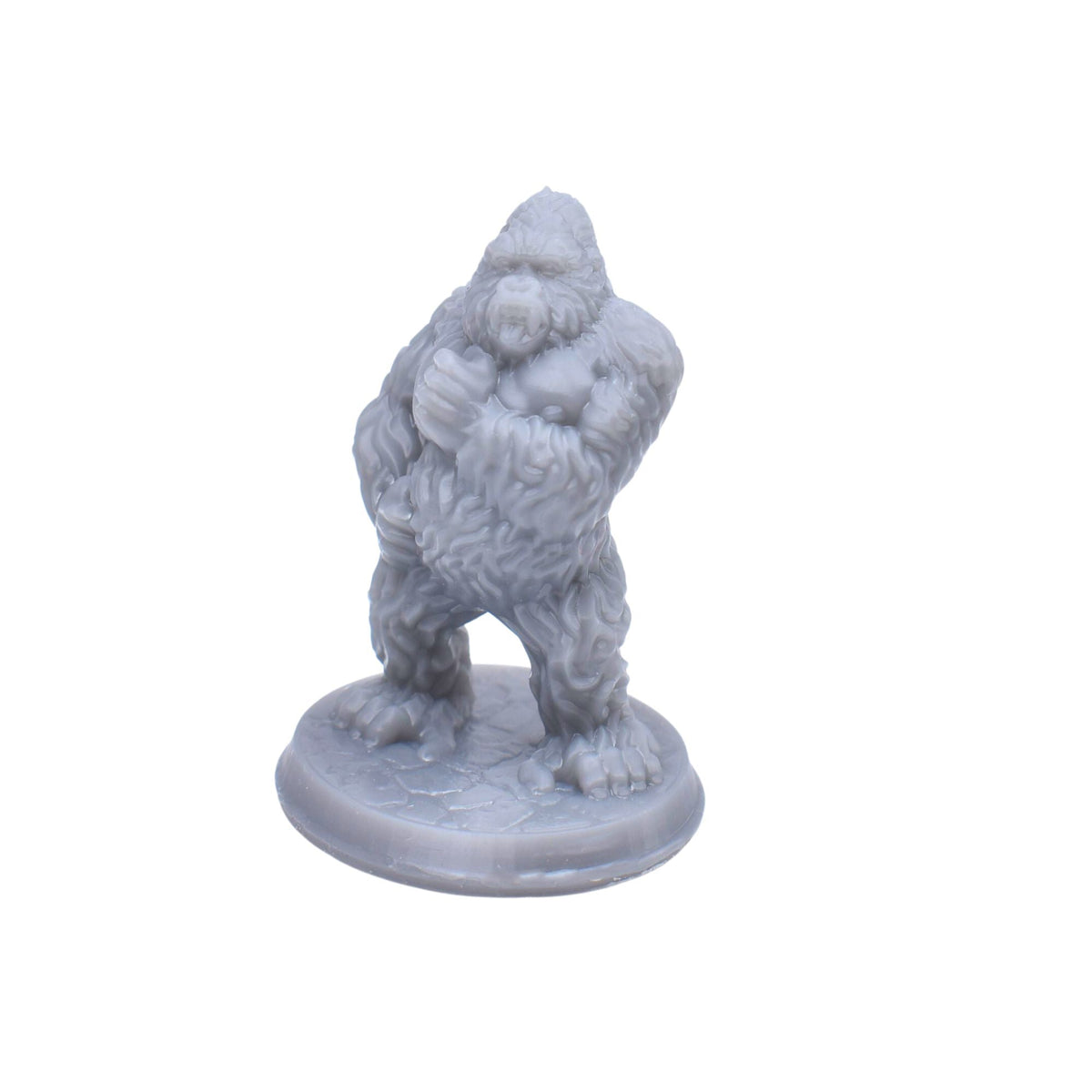 Dnd miniature Gorilla is 3D Printed for tabletop wargaming minis and ...