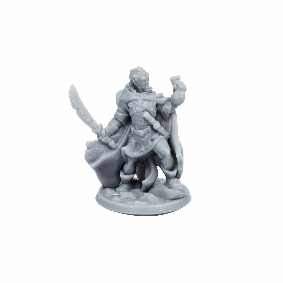 Miniature dnd figures Money Bandit 3D printed for tabletop wargames and ...