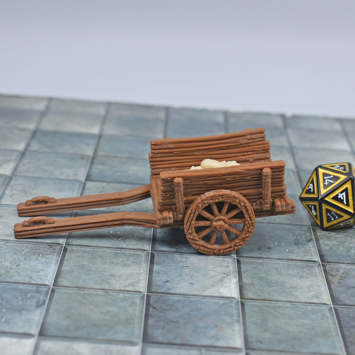 Tabletop wargaming terrain Corpse Wagon for dnd accessories-Scatter Terrain-Vae Victis- GriffonCo Shoppe