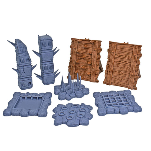 Tabletop wargaming terrain Gladiator Traps for dnd accessories-Scatter Terrain-Vae Victis- GriffonCo Shoppe