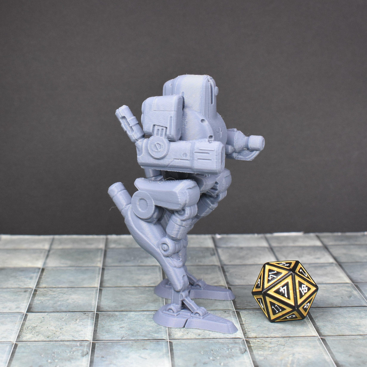 Tabletop wargaming terrain Small Mech for dnd accessories — GriffonCo ...