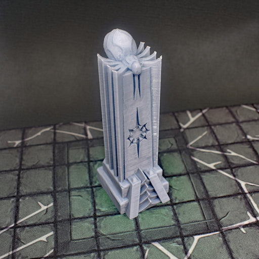 Tabletop wargaming terrain Spider Obelisk for dnd accessories-Scatter Terrain-EC3D- GriffonCo Shoppe