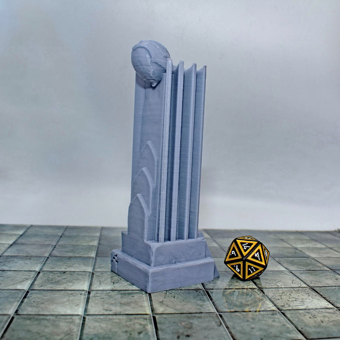 Tabletop wargaming terrain Spider Obelisk for dnd accessories-Scatter Terrain-EC3D- GriffonCo Shoppe