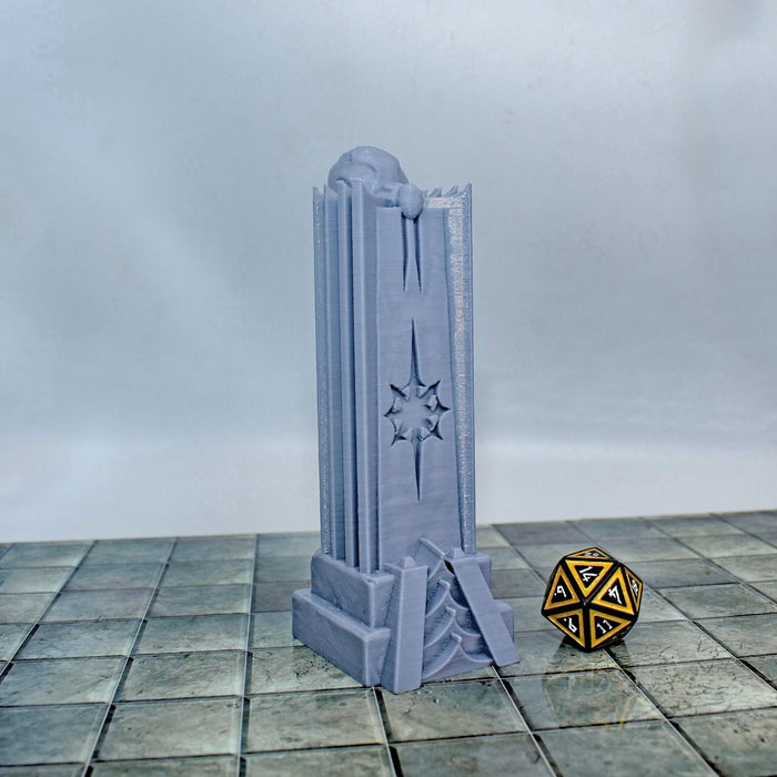 Tabletop wargaming terrain Spider Obelisk for dnd accessories-Scatter Terrain-EC3D- GriffonCo Shoppe