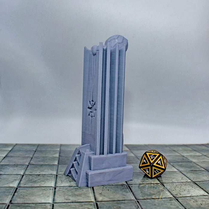 Tabletop wargaming terrain Spider Obelisk for dnd accessories-Scatter Terrain-EC3D- GriffonCo Shoppe