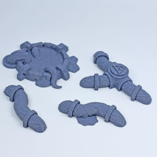 Tabletop wargaming terrain Tentacle Pipes for dnd accessories-Scatter Terrain-EC3D- GriffonCo Shoppe