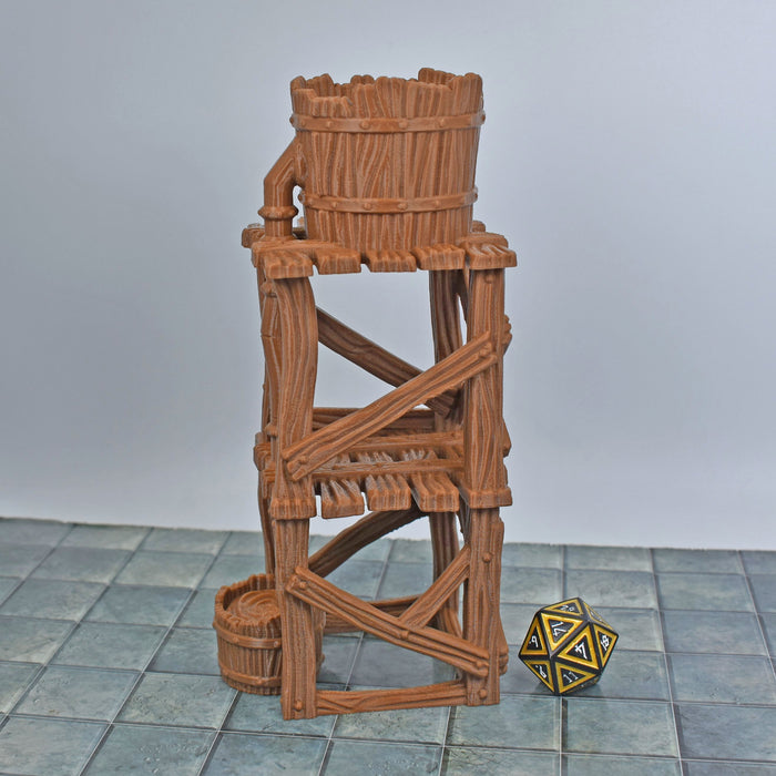 Tabletop wargaming terrain Water Tower for dnd accessories-Scatter Terrain-Vae Victis- GriffonCo Shoppe
