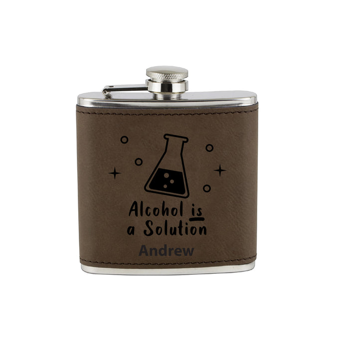 Alcohol is a Solution Flask