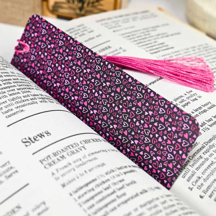 Black Hearts Bookmark