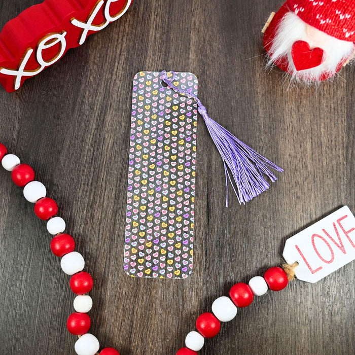 Candy Hearts Bookmark