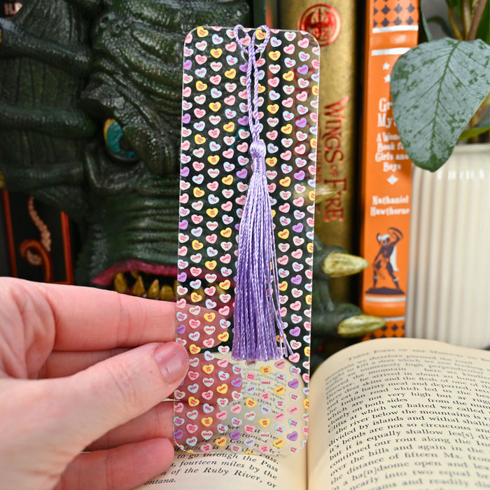 Candy Hearts Bookmark