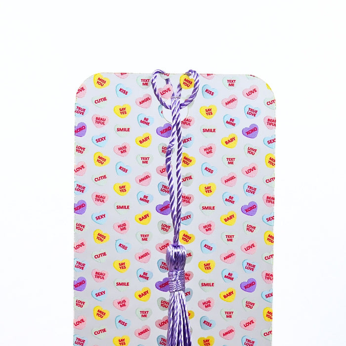 Candy Hearts Bookmark