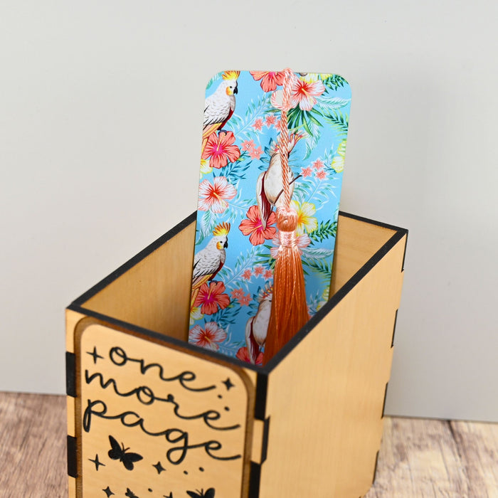 Cockatoo Parrot Bookmark