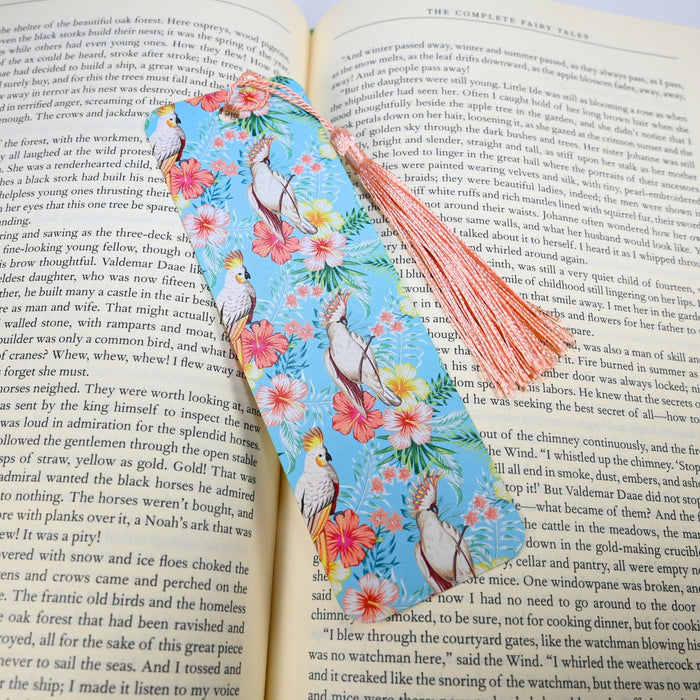 Cockatoo Parrot Bookmark