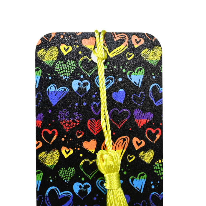 Crayon Hearts Bookmark