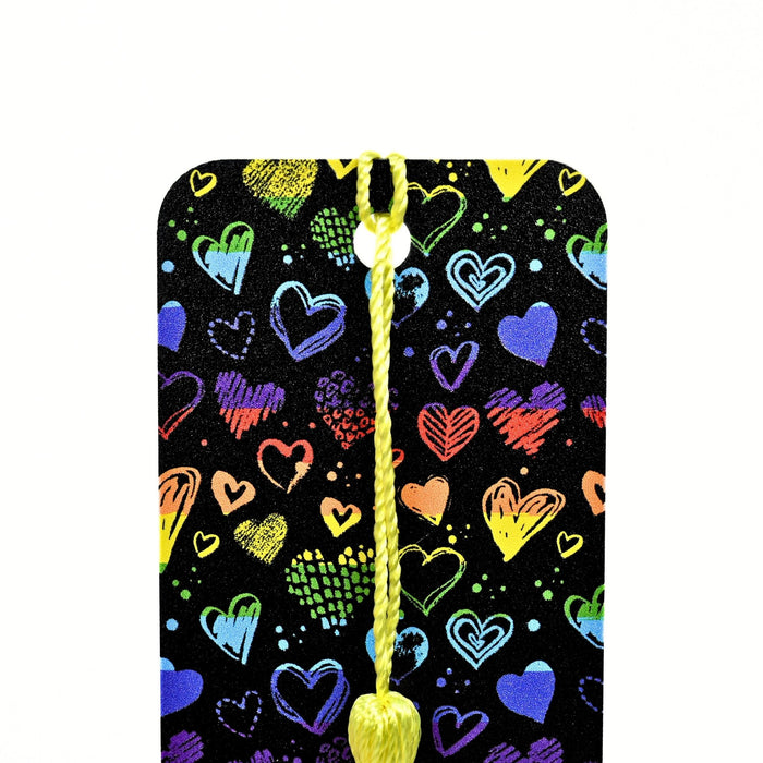 Crayon Hearts Bookmark