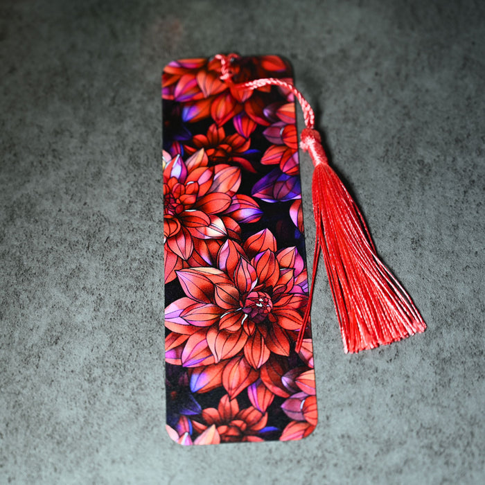 Dark Dahlias Bookmark