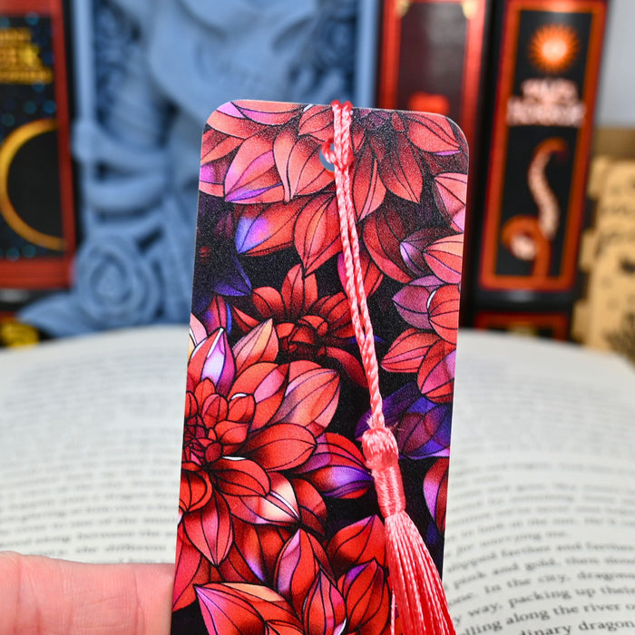 Dark Dahlias Bookmark