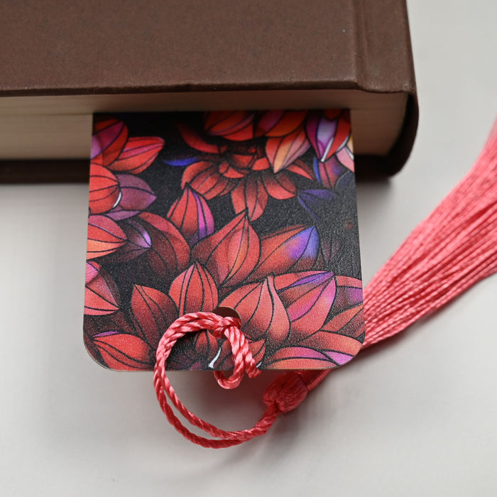Dark Dahlias Bookmark