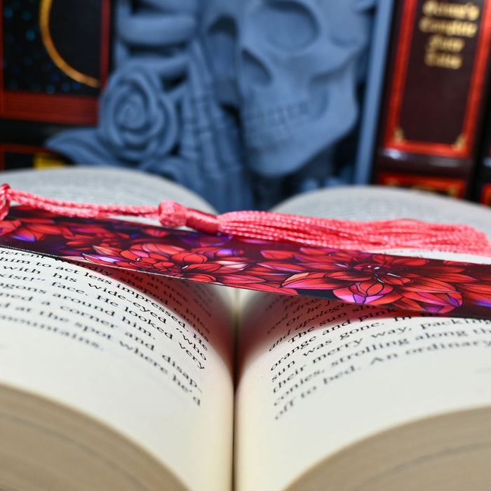 Dark Dahlias Bookmark