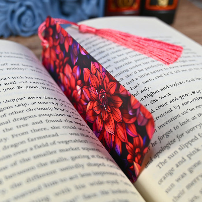 Dark Dahlias Bookmark