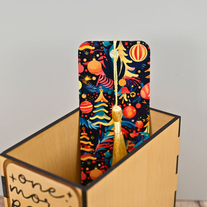 Groovy Christmas Bookmark