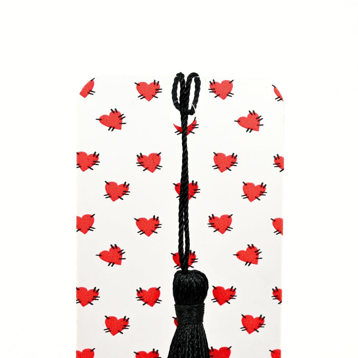 Stitched Hearts Bookmark