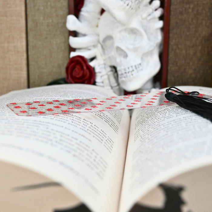 Stitched Hearts Bookmark