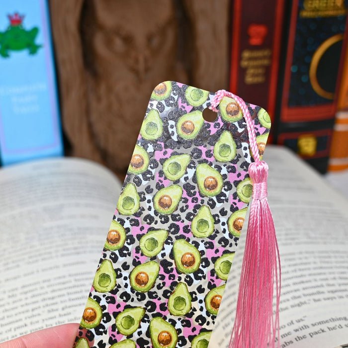 Leopard Avocado Bookmark